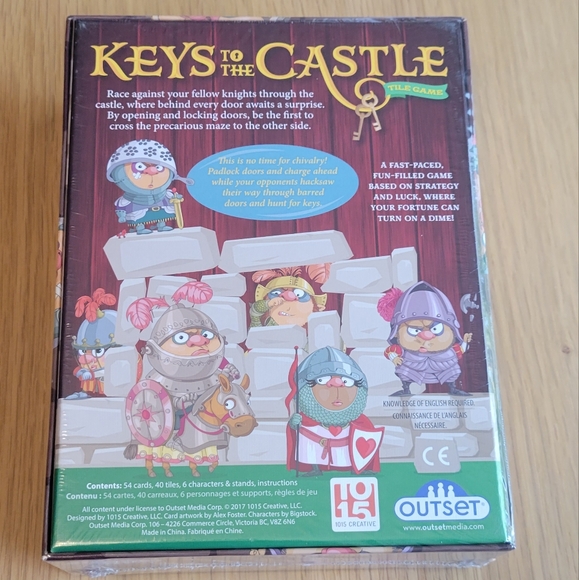 Keys to the Castle card game - Picture 2 of 2